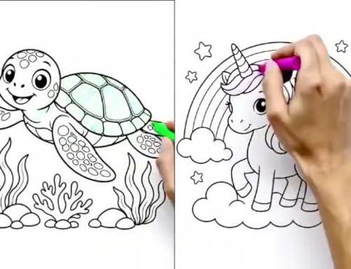 Cute Kids Coloring Sheets | 50 Printable Coloring Book Pages for PreK ...