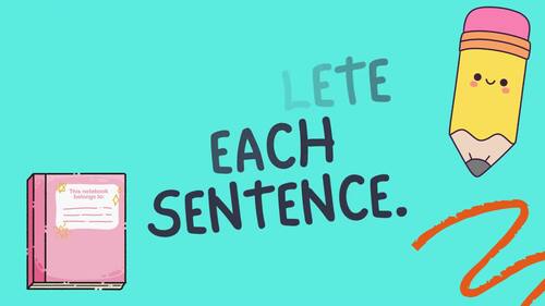 Preview of Grammar Review Game