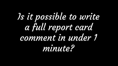 PrestoGrade Report Card Comment Generator | Fast & Easy to use | +2000 Comments