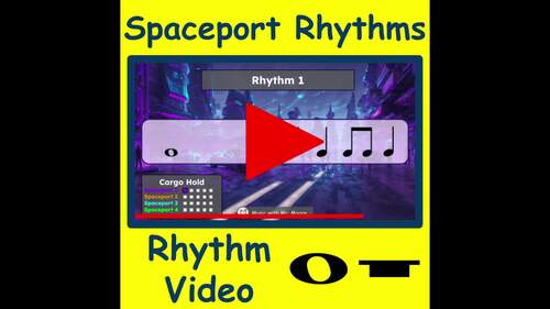 Spaceport Rhythms 3 (whole note, whole rest) by Music with Mr Moore