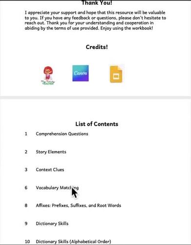 2nd Grade Reading Workbook by Linguistics Geek | TPT