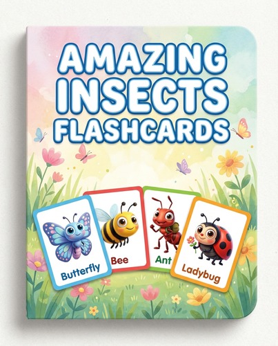 Preview of Amazing Insects Animated & Talking Video