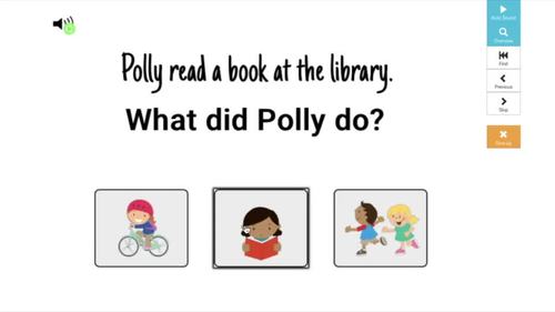 Who, What, & Where Question Interactive Boom Cards by The Autism Helper