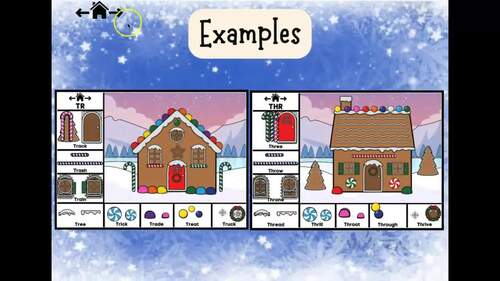 Build a Gingerbread House BOOM Cards™ P, B, M, N, W Sounds - Articulation