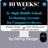 10 Week Unit Jr High Technology Class Lesson Plans and Ins