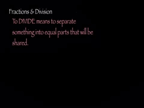 Preview of Fractions & Division