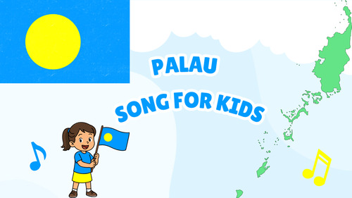 Preview of Palau Song for Kids | Country Study Video, MP3 & Lyrics PDF