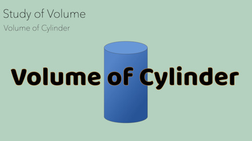Preview of Montessori Study of Volume: Cylinder Presentation