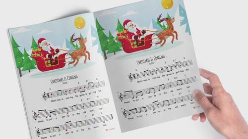 Christmas Is Coming - Christmas Song | Recorder & Boomwhackers Sheet Music