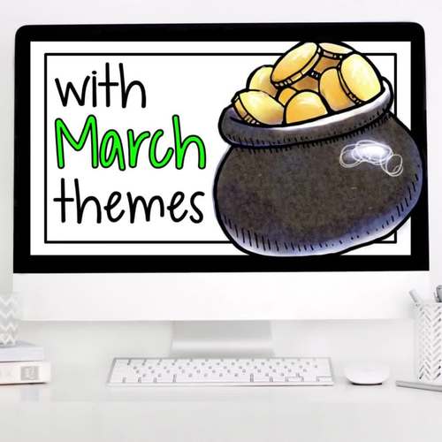 March Multiplication | Spring Multiplication | Multiplication Fluency Games 3rd
