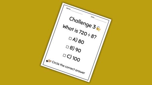 Math Escape Room Grade 5 | End of Year Review | Addition ...