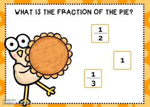Fractions Boom Cards™ Distance Learning Math