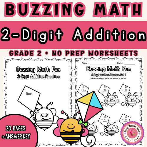 Spring into Learning: Second Grade Spring Math Addition Worksheets Fun