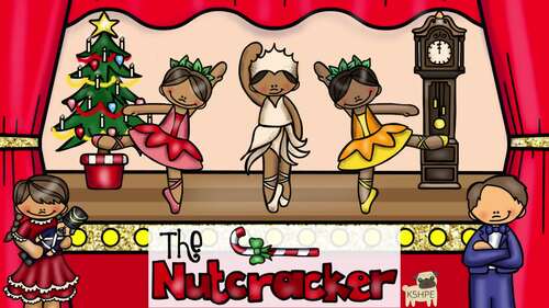 Preview of Christmas Nutcracker Dance Of The Reed Flutes Creative Scarf Music Movement