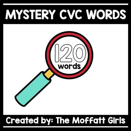 CVC Mystery Words by The Moffatt Girls | TPT