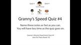 Granny's Musical Apartment Speed Quiz 4 (bass clef)