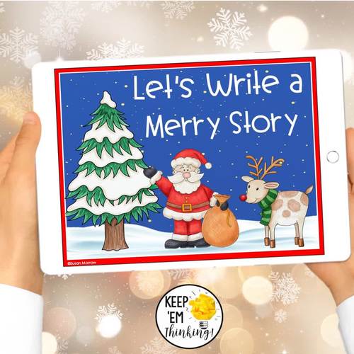 Writing Christmas Narratives Digital and Print TpT