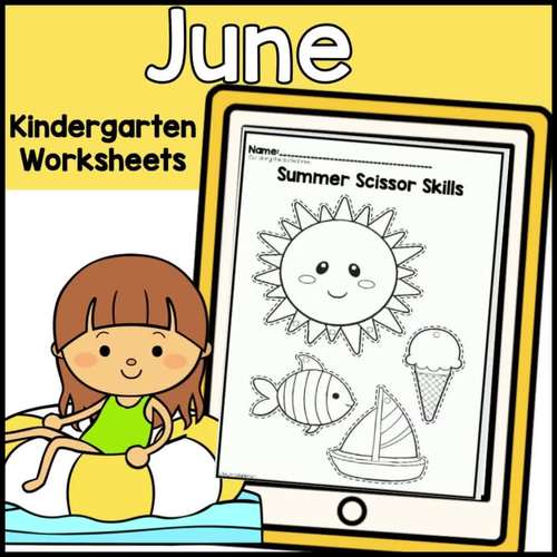june morning work kindergarten math literacy worksheets no prep packet