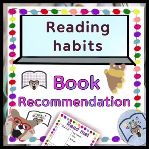 Book template READ ME by teachersfavorite TpT
