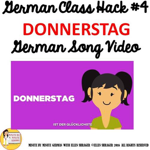 04_German Class Transition Video "Thursday" for CI TCI TPRS and 90% ...