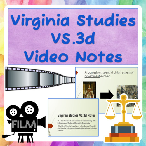 Preview of Virginia Studies VS.3d Notes Recording