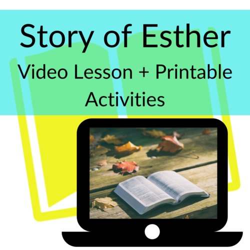Preview of Story of Esther: You Were Made for Such a Time as This Video Sermon + Printables