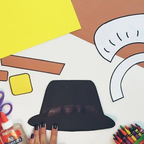 Pilgrim Hats Pilgrim Hat Template Pilgrim Hat Preschool Craft