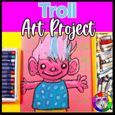 Trolls Art Lesson, Fantasy Genre Art Project Activity for 