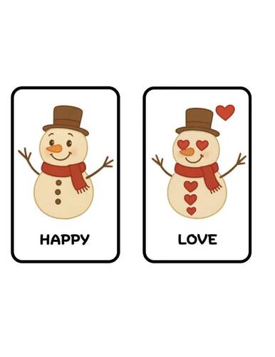 Winter feelings snowman SEL cards for social emotional activity | TPT