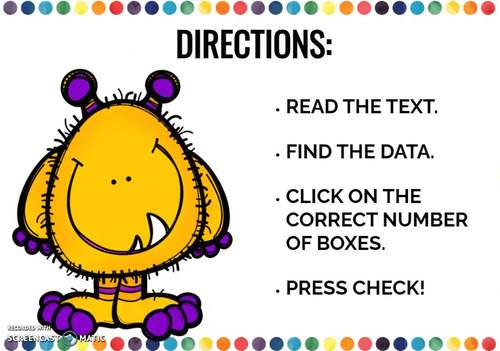 Building Graphs Boom Cards™ Distance Learning