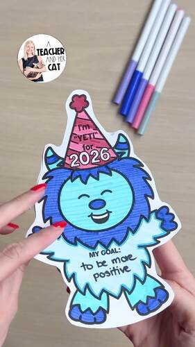 2027 New Years Goal Setting Activities New Year 2027 Bulletin Board Craft