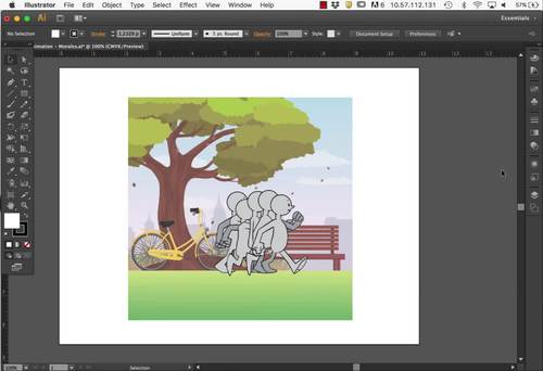 Adobe Illustrator - Basic Animation Project (Days 5 - 8) by Tiffanie ...