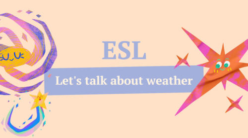 Preview of ESL/EFL Weather Description and Q&A