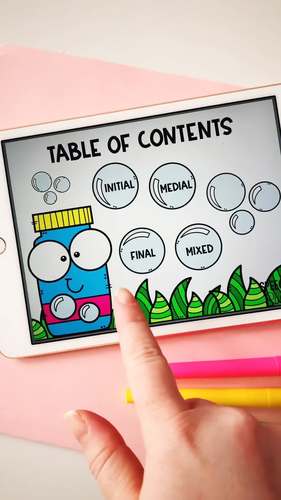 Digital Articulation Bubbles Game for /k/ by Speech Is Sweet | TPT