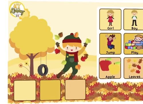 Fall Build a Sentence