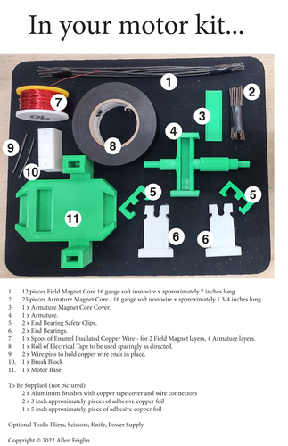 Preview of Build a Working Electric Motor Kit