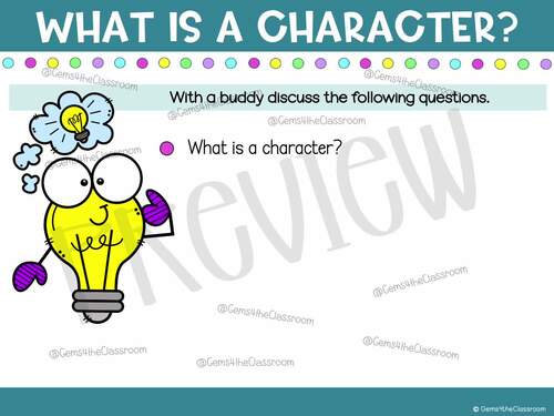 Character Description Writing:Graphic Organizers, Rubric, Digital ...