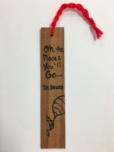 Preview of Upcycled Wood Bookmark