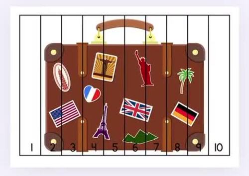 Summer Number Puzzles | End of Year Math Centers by SproutandSparkle