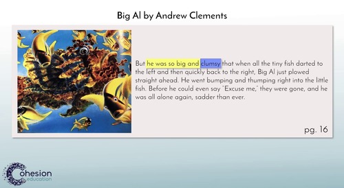 Ask and Answer Questions About Unknown Words by Cohesion Education