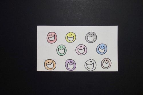 Preview of Let's Draw Smiley Faces! (Color & Count)