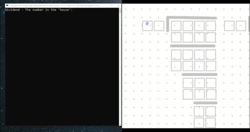 Long Division Interactive Python Script