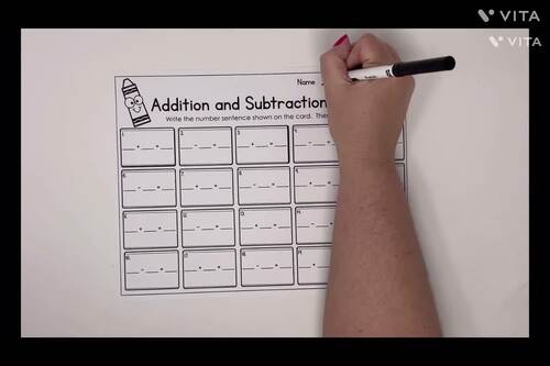 Addition and Subtraction Within 20 Scoot Games Task Write the Room Math ...