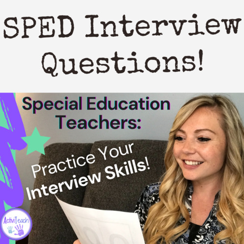 common interview questions special education teachers