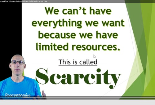 Preview of Reeceonomics Kids: Scarcity