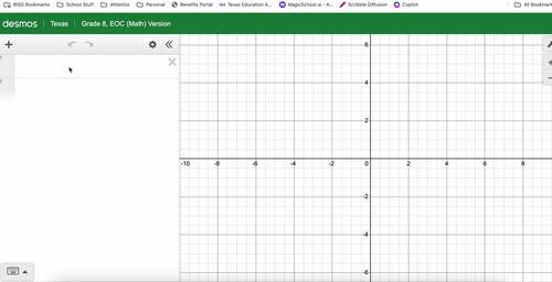 Preview of How to Solve Systems Using Desmos