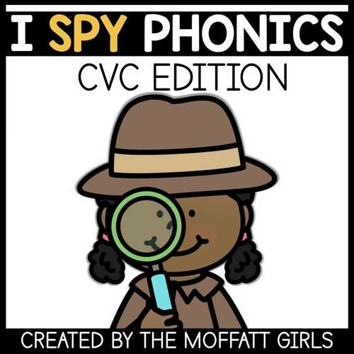 I Spy CVC Words by The Moffatt Girls | TPT