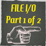 Python Code 10: File I/O Part 1