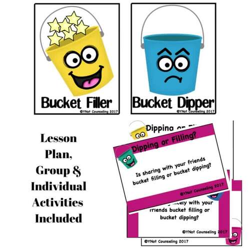 Kindness Activities Are Your Filling Or Dipping In The Bucket? TPT