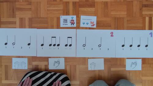 Rhythm Game - Body Percussion - Note Values - Music Education | TPT